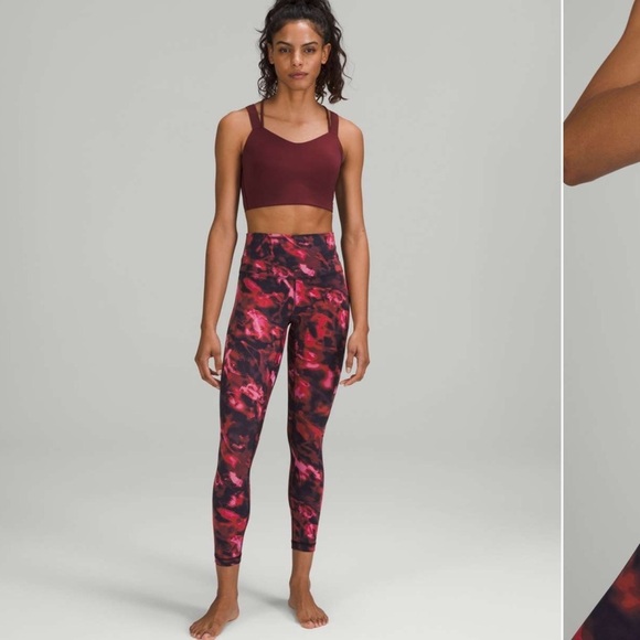 Lululemon Align High Rise Legging Intensity Pink Blossom 12 - Picture 3 of 9